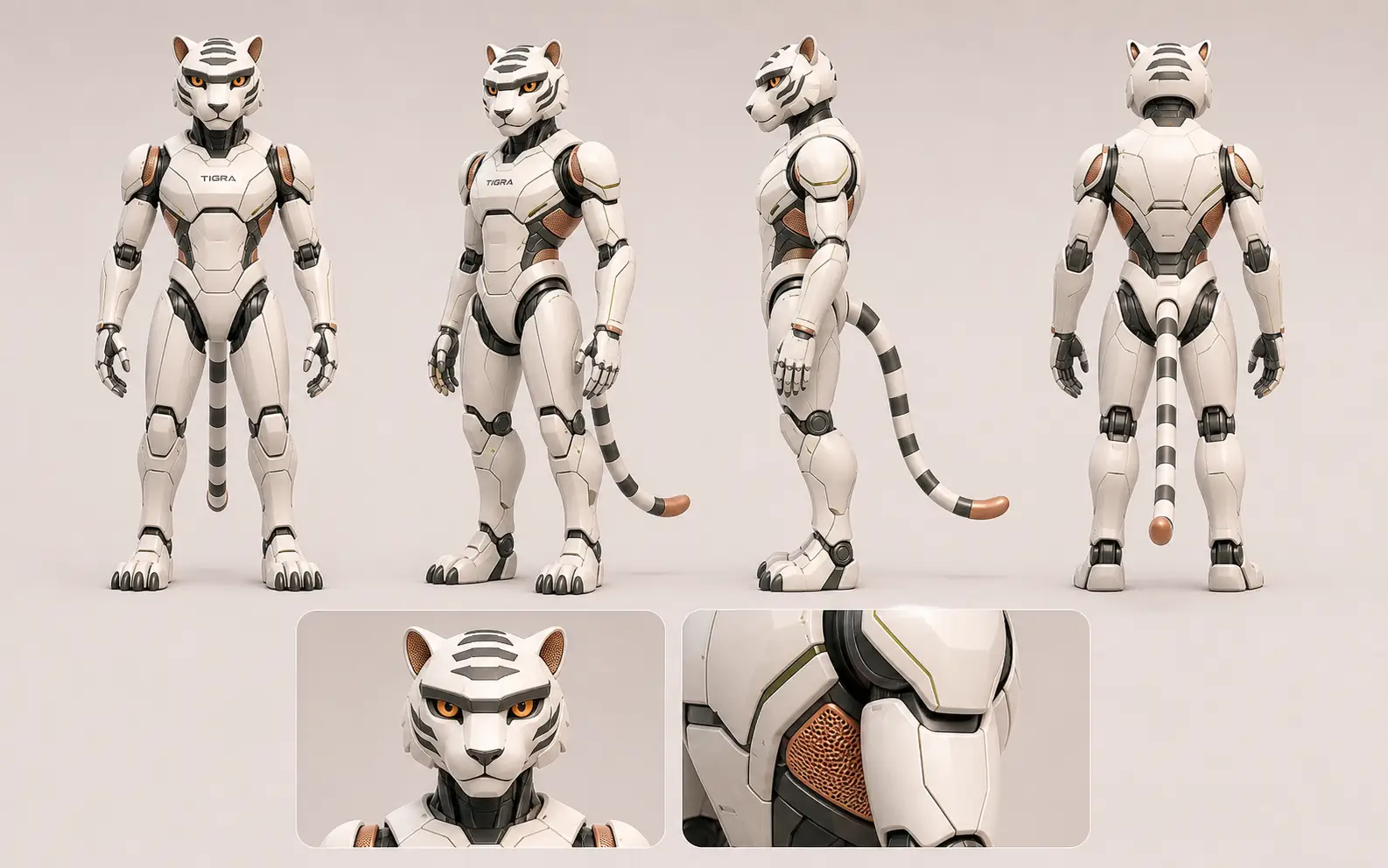 TIGRA AIGC 3D 角色视觉